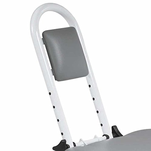 Drive Ironing Perching Stool Adjustable Height Folding Mobility Aid Chair Seat, Grey - Image 3
