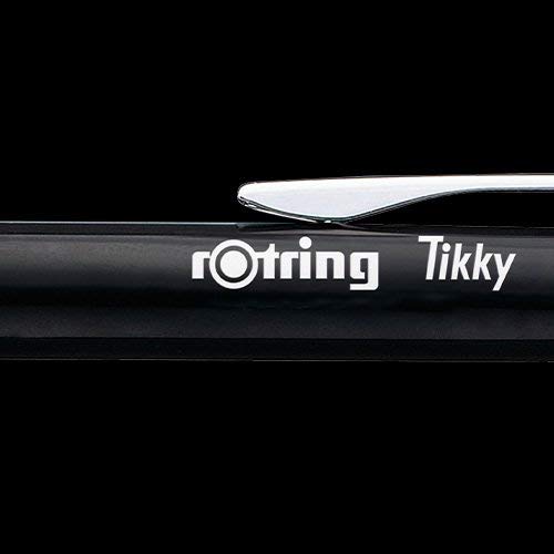 rOtring Tikky Ballpoint Pens, Black, 1 count (Pack of 12) - Image 4