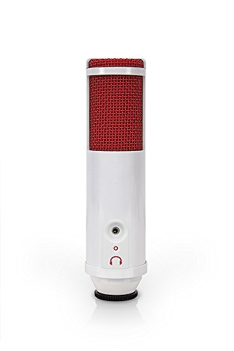 MXL Tempo USB Microphone, White/Red - Image 2
