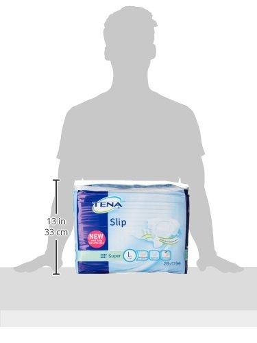 TENA SLIP SUPER LARGE 28'S, White, L (Pack of 28) - Image 4
