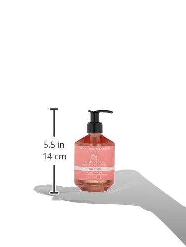 Crabtree & Evelyn Rosewater and Pink Peppercorn Hydrating Hand Wash, 250 ml, 250 ml (Pack of 1) - Image 3