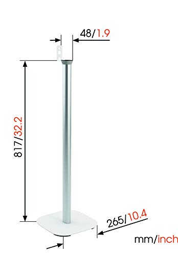 Vogel's SOUND 4301 White, Speaker stand for SONOS PLAY:1 - Image 4