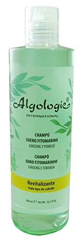 Algologie International Shampoo Serum fitomarino, Revitalising, with Ginseng and Grapefruit Extracts, Mango
