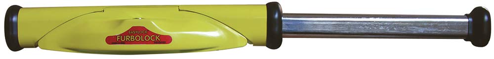 CORA 000102966 Blockcar Antitheft Car Steering Wheel Lock, Yellow