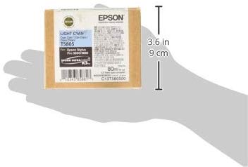 Epson Ink Cartridge 80 ml, Light Cyan- C13T580500, Genuine, One Cartridge - Image 3