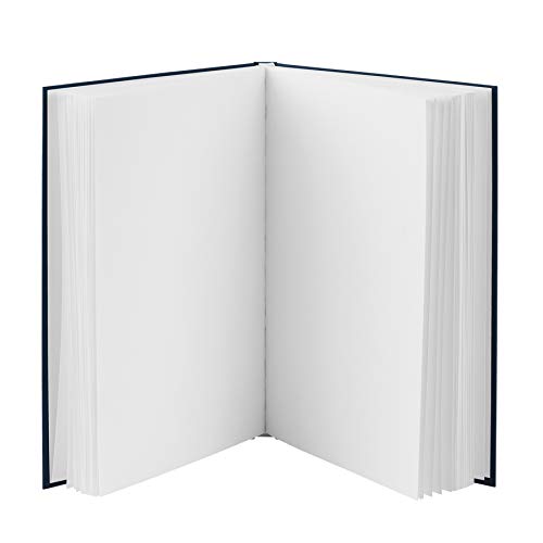 Rössler SOHO A4 Perfect Bound Plain Notebook with 96 Pages - Navy Blue - Image 2