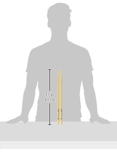 Vater Gospel 5B Wood Tip Drum Sticks, Natural - Image 2