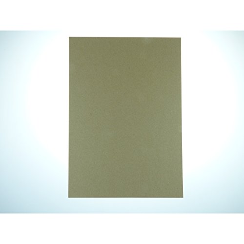 Craft UK 50 Sheets Kraft Card, Brown, Size A4, 280 GSM, A4 - 50 Sheets - Image 2