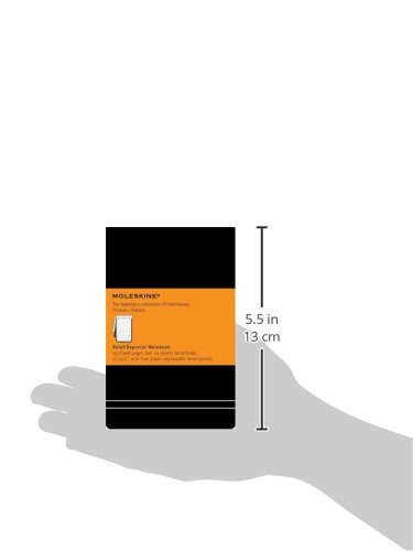 Moleskine Classic Ruled Paper Notebook - Hard Cover and Elastic ClosureJournal, Black, Pocket 9 x 14 A6, 192 Pages - Image 4