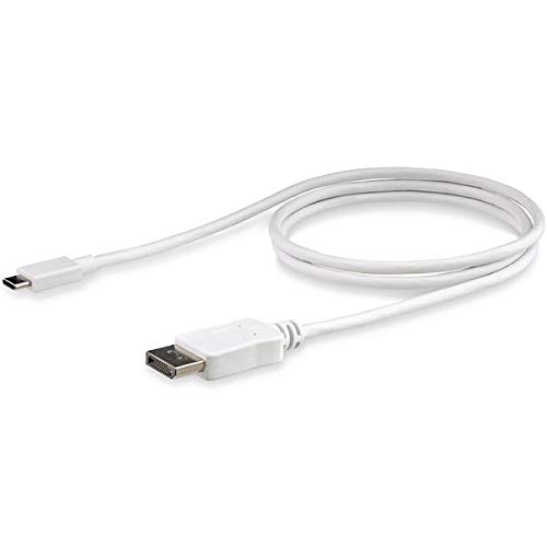 StarTech.com 3ft/1m USB C to DisplayPort 1.2 Cable 4K 60Hz, USB-C to DisplayPort Adapter Cable HBR2 - Image 4