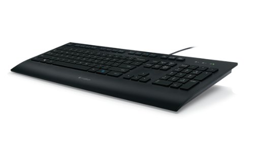 Logitech K280e Pro Wired Business Keyboard, QWERTY Scandinavian Layout - Black - Image 4