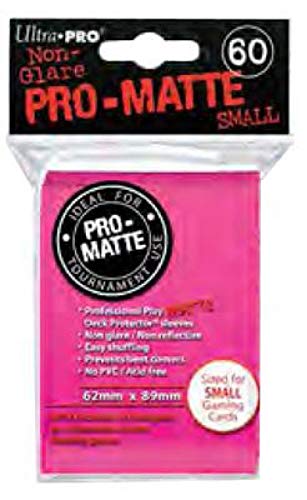 Ultra Pro 84148 "Pro Matte Small Sleeve (60-Piece), Pink