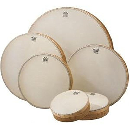 Remo Frame Drum Renaissance 12", Rahmentrommel, Pretuned, Handtrommel für Drum Circle, natural wood, 12 x 2,5 Zoll