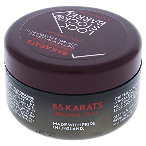 Lock Stock & Barrel 85 Karats Original Clay For Men 100 g, 100 g (Pack of 1)