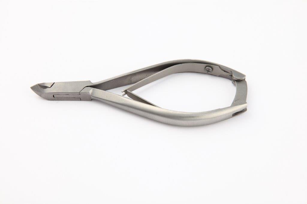 Zinger Make Up Professional Side Cutters for Cuticles Length Cut 3 mm, C505 - 90 gr, Grey