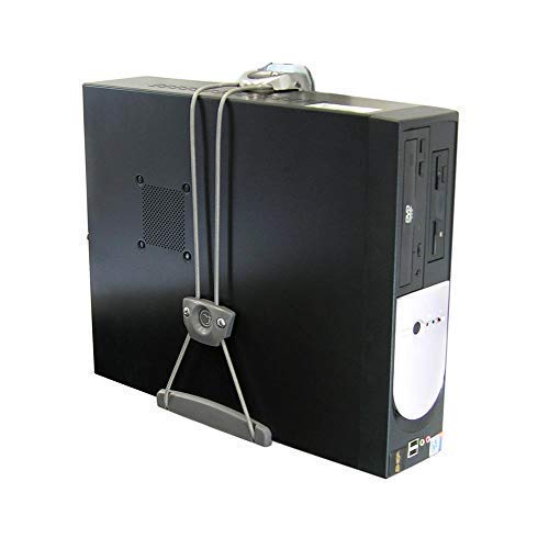 Ergotron CPU Holder Universal - System unit holder - for P/N: 45-353-026, 45-354-026, Gray, 7.25in l x 5.25in w x 3.75in h - Image 3
