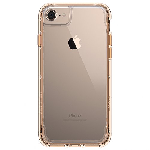 Griffin Back Case Survivor Clear for iPhone 7, Gold/Clear, GB42925 - Image 2