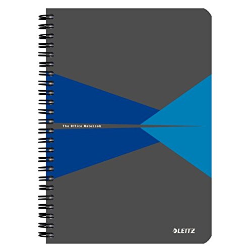 Esselte Leitz A5 Office Notepad, Laminated Card, Squared, 90 Sheets, Assorted Colours, 99 Collegeblock Office Card A5 kariert - Image 2