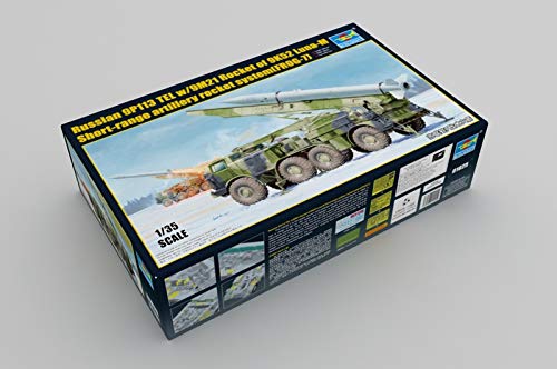 Trumpeter 001025 1/35 9P113 Tel W/9M21 Rocket on Frog-7, Game, Various, Various