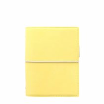 Filofax Domino Soft Lemon Pocket Organiser