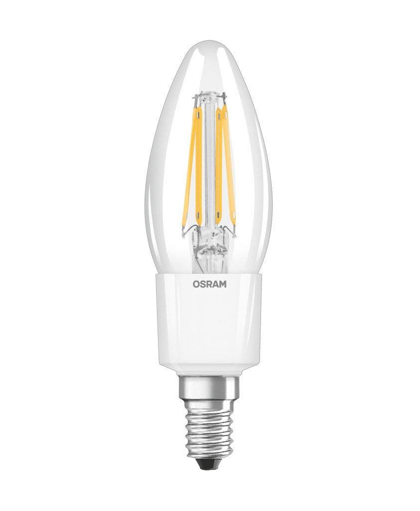 OSRAM LED Retrofit Classic B Dimmable/LED lamp, Classic mini Candle Shape: E14, Dimmable, 4.50 W, 220…240 V, 40 W Replacement