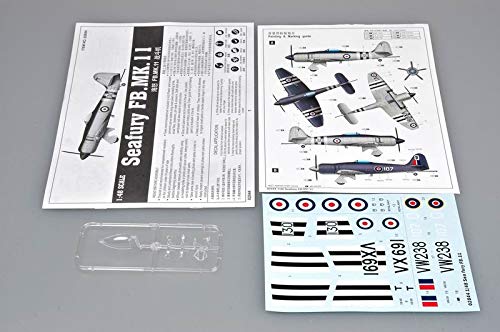 Trumpeter TRU02844 Model Kit-Hawker Sea Fury FB.11, Various - Image 3