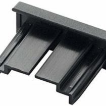 Durable 481601 Replacement End Caps for Info Sign Door Signs and Floor Stands Pack of 5 Black
