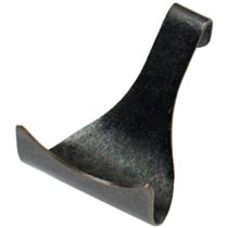 Merriway BH04789 FB Bronze Plated Picture Rail Hanging Moulding Hooks - Pack of 20
