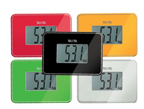 TANITA HD-386 Ultra-Compact Travel Scale with Large LCD Display, Black - Image 3