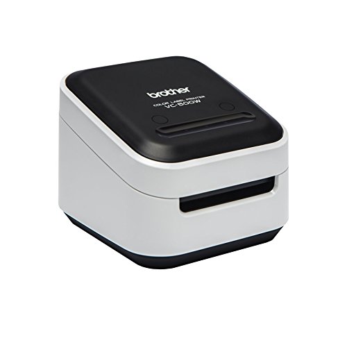 Brother VC-500W Label Maker, Full Colour Labeller Photo Printer, Wireless, Desktop, ZINK (Zero-Ink) Printing Technology, White - Image 2