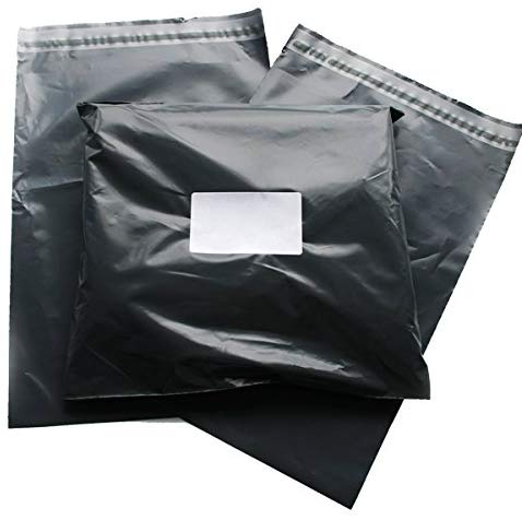 Triplast 12.5 x 17-Inch Plastic Mailing Postal Bag - Grey (Pack of 500), 12.5" x 17"