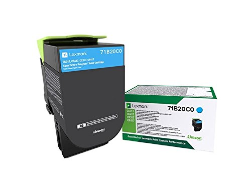 Lexmark Cy Rtn Prog 2.3K Tnr 71B20C0, black