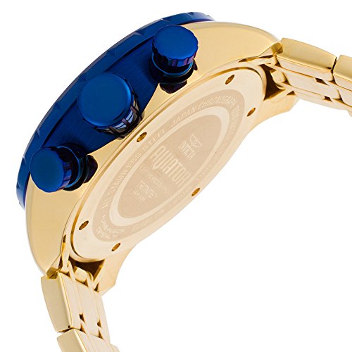 Invicta Aviator 19173 Men's Watch - Waterproof - Analogue - Quartz Movement - stainless steel with blue dial - 48mm - Image 2
