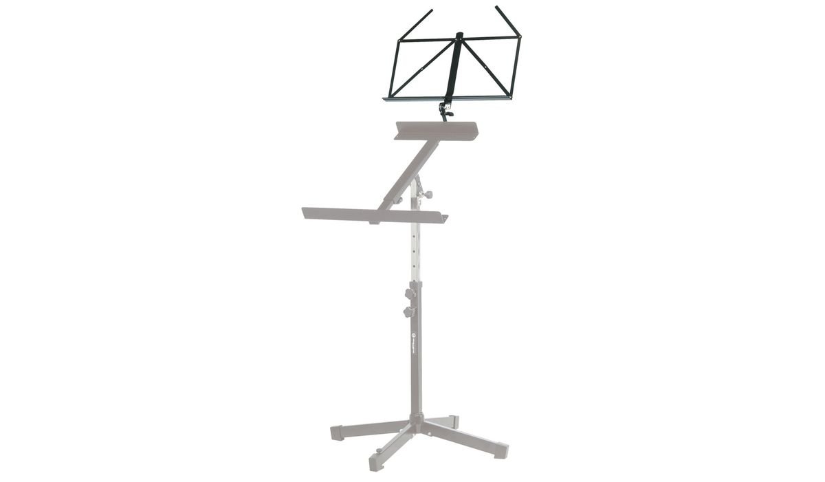 Konig & Meyer 11515-000-55 485x240mm Desk Music Holder - Black