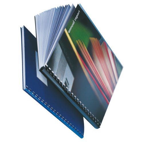 Leitz 33681 A4 Transparent Binding Covers, 180 microns, Glass Clear, Pack of 100 - Image 2