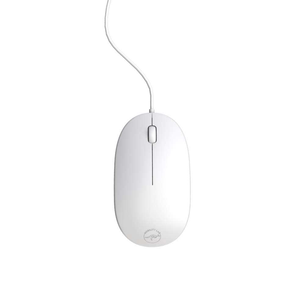 Mobility Lab ML301884 1600 DPI Wired Optical Mouse for Mac and PC ...