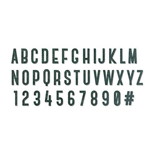 Bigz XL Alphabet Die Society, Multi-colour