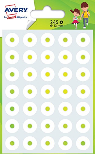 Avery 245 Reinforced Eyelets - ø13 mm - White (Pack of 245)