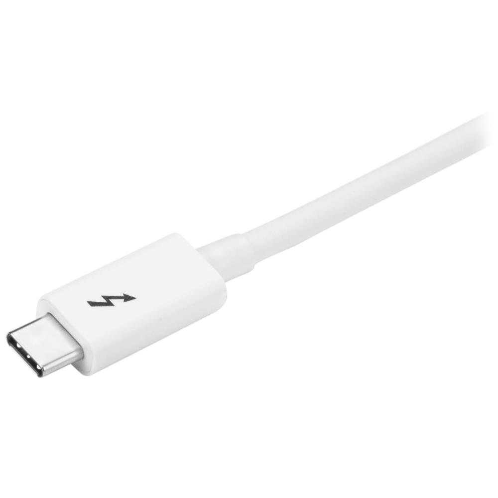StarTech.com 6.6ft (2m) Passive Thunderbolt 3 Cable, 20Gbps, 100W PD, 4K Video, Thunderbolt Cable - Image 3