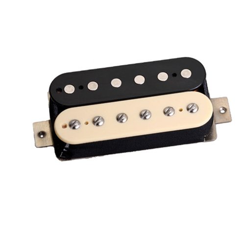 Tonerider Rocksong Neck Humbucker Pickup, Zebra, 50mm Spacing, Alnico 2 Magnet, Overwound PAF, Power And Dynamics