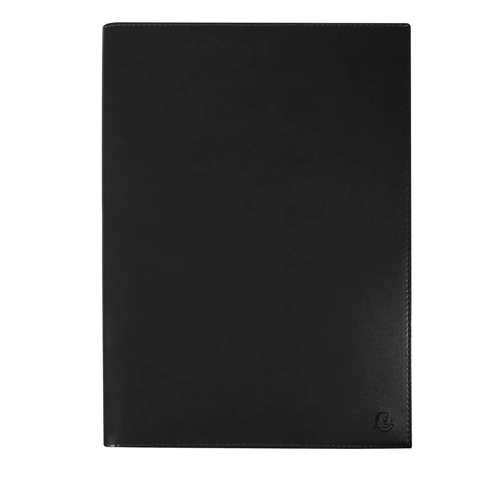 Exacompta SAD 29 Verona 297771E Weekly Diary September 2020 to December 2021 Week on 2 Pages Vertical Detachable Seam with Grain Material Smooth Leather 21 x 29.7 cm Black