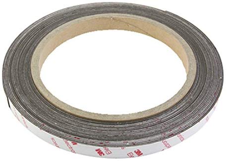 NeoFlex® Flexible Neodymium Magnetic Strip with 3M Self Adhesive Designed to Provide the Strongest Grip Possible on Magnetic Metal Based Surfaces