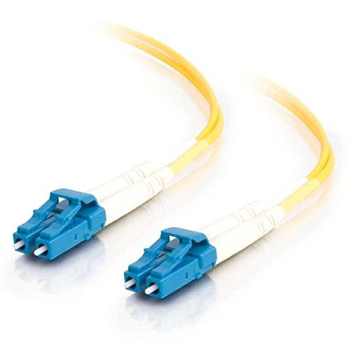 C2G 20m Fibre/Fiber Optic Cable for Gigabit Ethernet Applications LC/LC LSZH Duplex Single-mode 9/125 SM Fibre