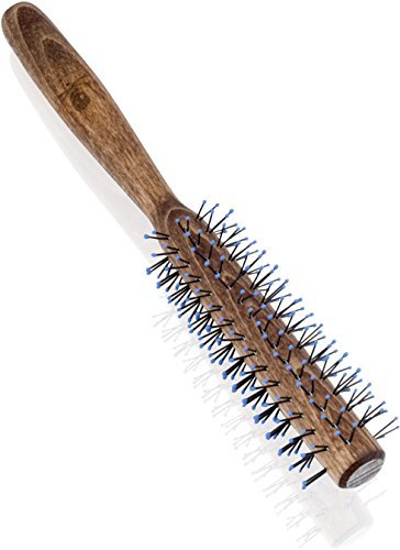 The Bluebeards Revenge, Quiff Roller, Professional Wooden Round Brush For Men's Hair Styling, Black