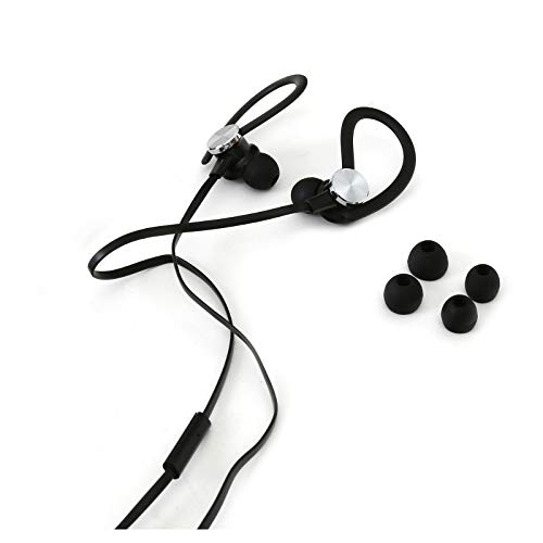 Platinet pm1070b Headphones 3.5 mm (1/8 "), intraaural, 20 – 20000 Hz, Black, Binaural, Ear-hook) - Image 2