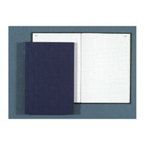 The Dolphin 427207 Register Correct Coverage 22,5x35 cm 200 Pages Squared 5 x 5 Black