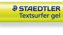 Staedtler Textsurfer Gel Highlighter Inkjet-safe Twist-action Line Width 3mm Yellow Ref 264-1 [Pack of 10]
