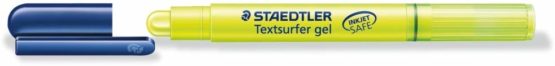 Staedtler Textsurfer Gel Highlighter Inkjet-safe Twist-action Line Width 3mm Yellow Ref 264-1 [Pack of 10]