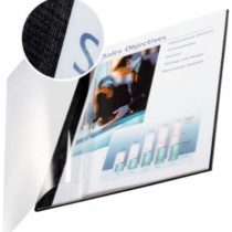 Leitz impressBIND Soft Covers, 14.0 mm Spine, Black, Pack of 10