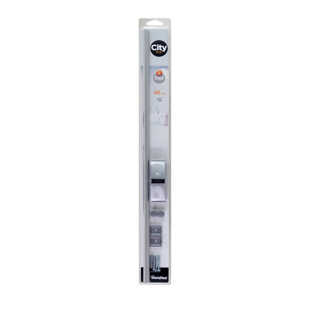 Metaltex "City Hanging Rack, Silver, 60 cm - Image 3